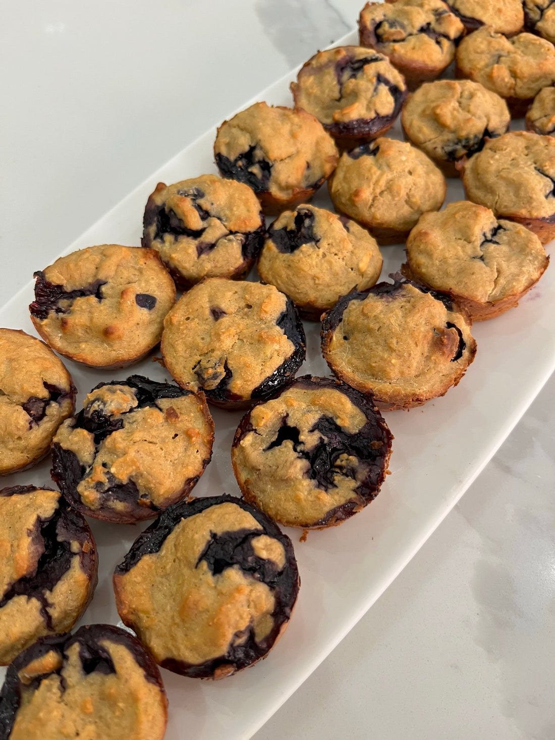 Blueberry & Banana Bite Size Muffin Cups