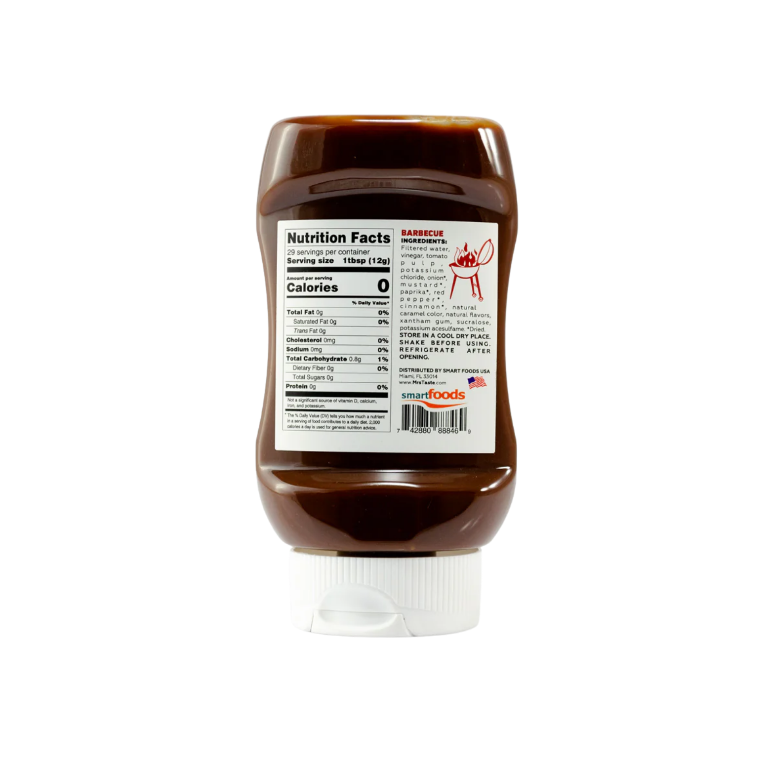 Mrs Taste Barbecue Zero Calories 12 oz