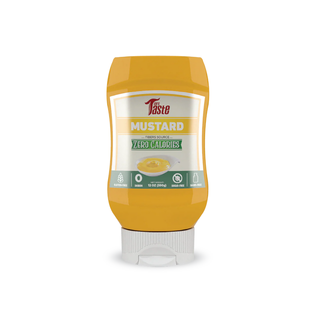 Mrs Taste Mustard Zero Calories 12 oz
