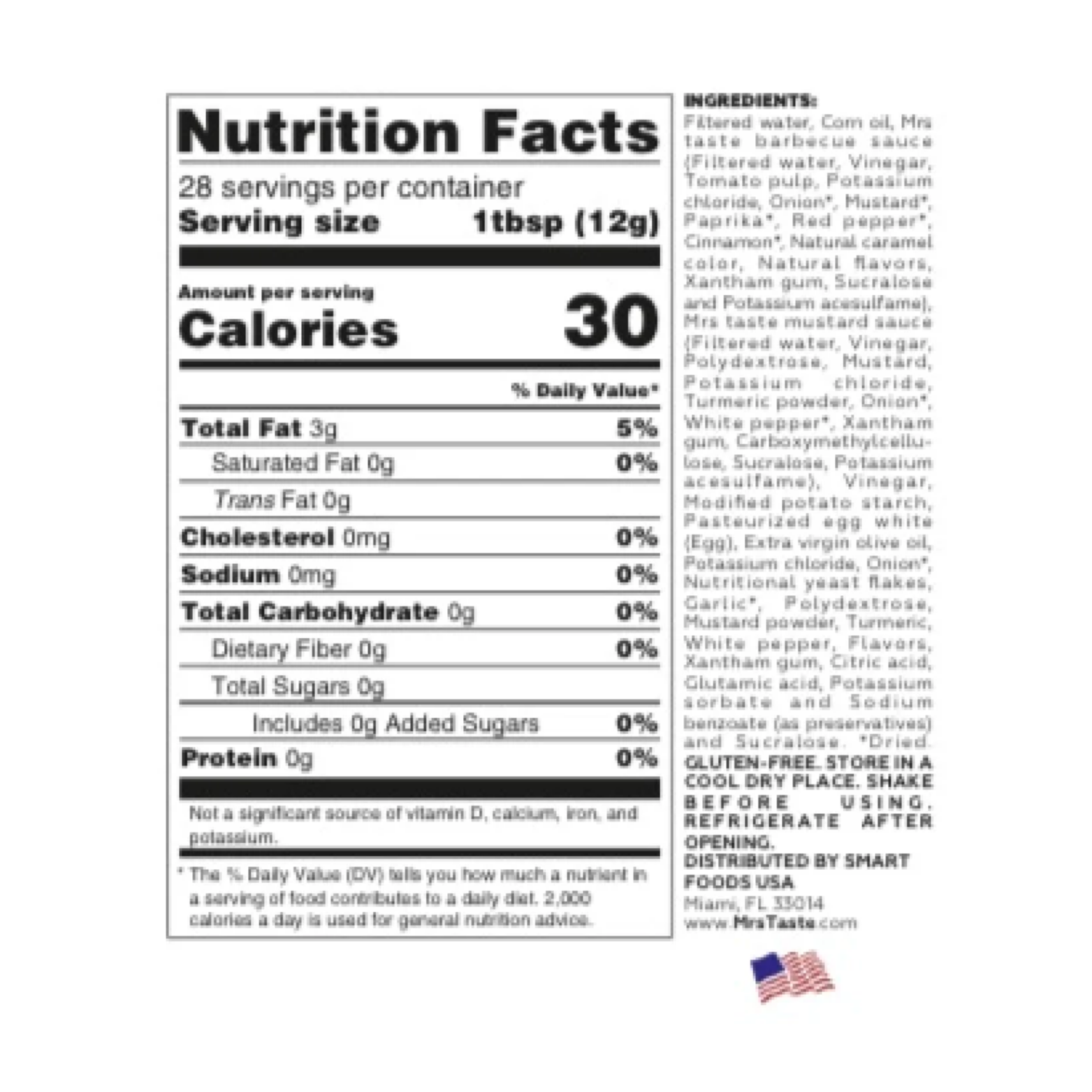 Mrs Taste Mrs Fil-A Dipping Sauce 11 oz