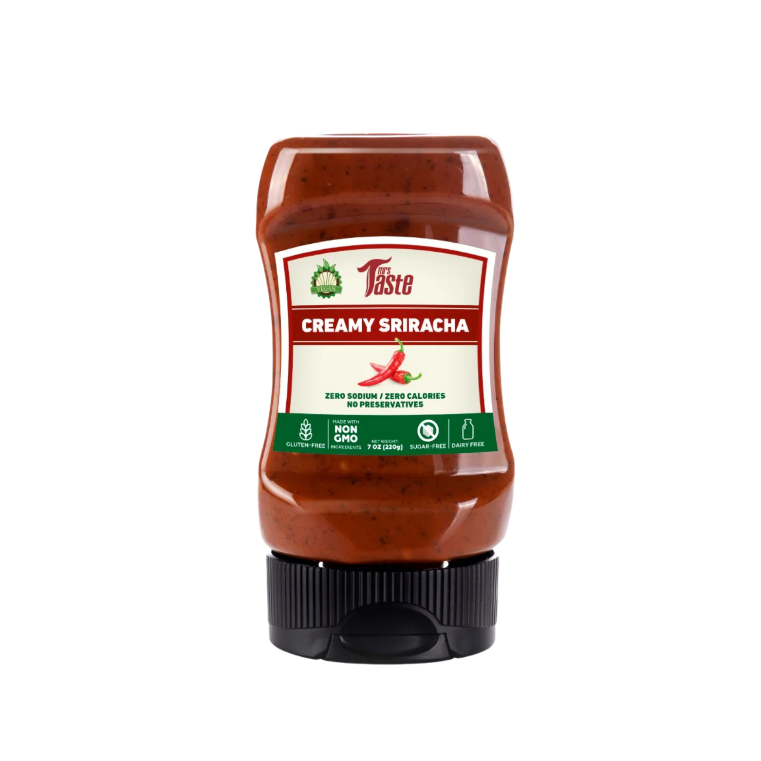 Mrs Taste Creamy Sriracha Zero Calories 7 oz