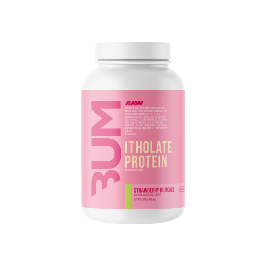 Proteína Raw CBUM Strawberry Bumcake, 25 porciones