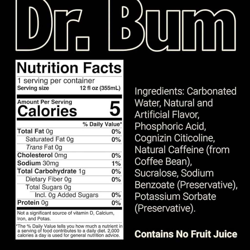 BUM Energy Dr Bum 12 oz
