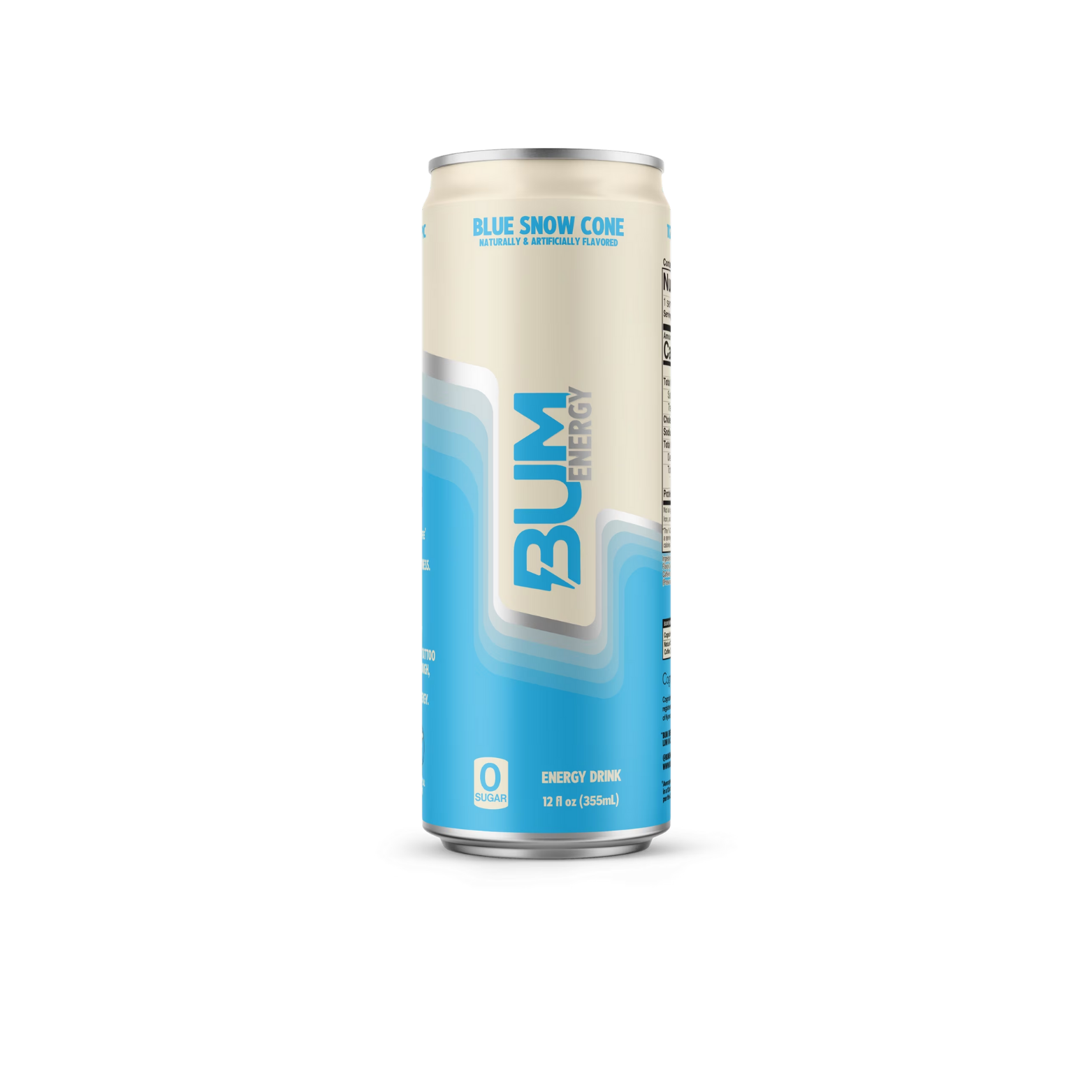 BUM Energy Blue Snow Cone 12 oz