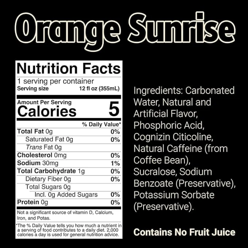 BUM Energy Orange Sunrise 12 oz