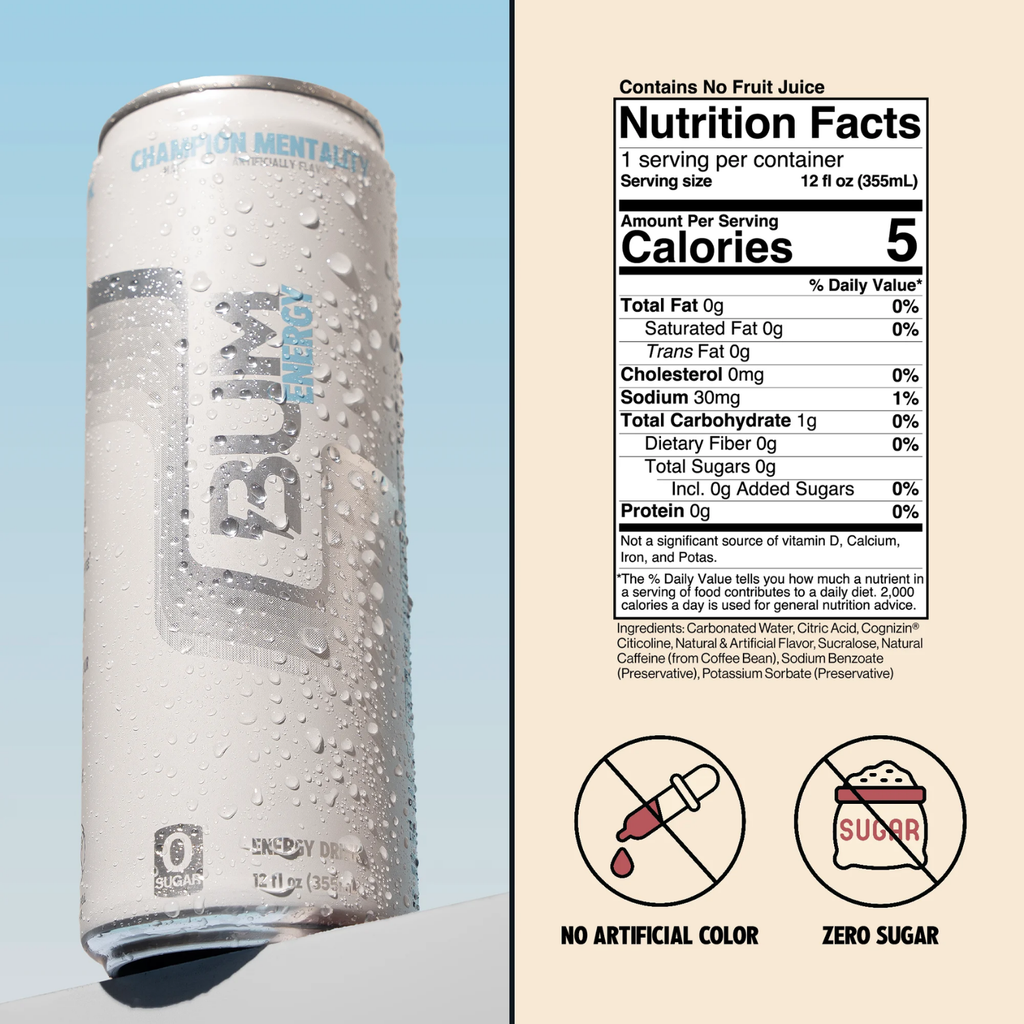 BUM Energy Champion Mentallity 12 oz
