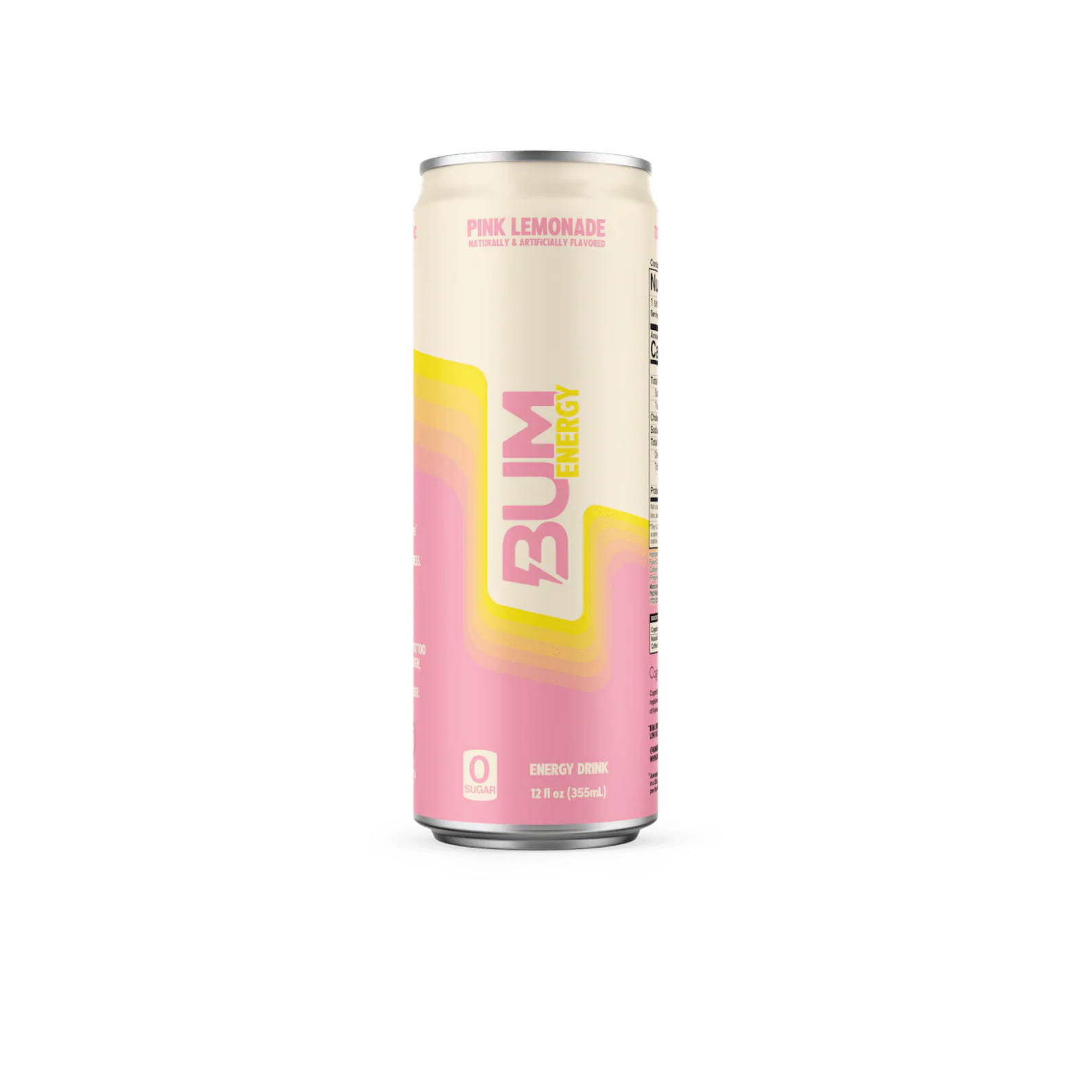BUM Energy Pink Lemonade 12 oz