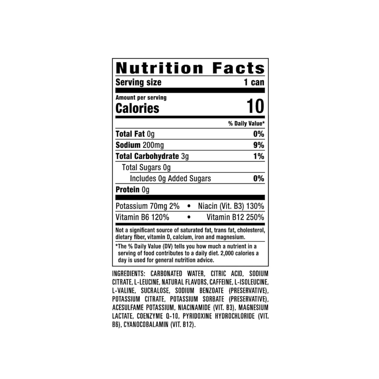 Reign Fuel White Gummy Bear 16 oz