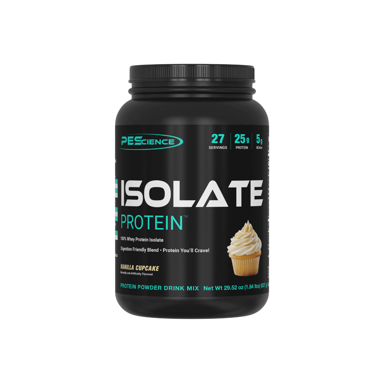 Proteína Pescience Isolate Vainilla Cupcake, 27 porciones