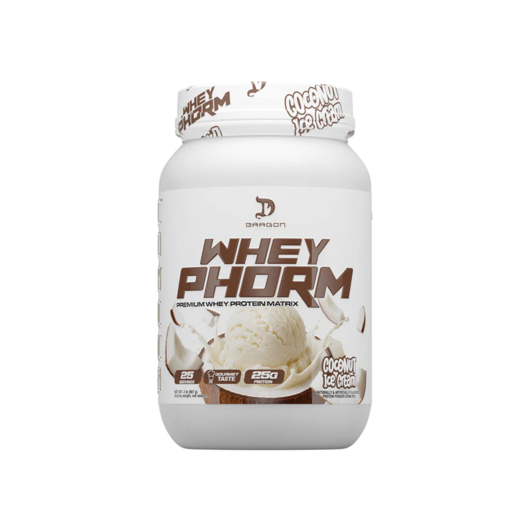 Proteína Dragon Pharma Wheyphorm Coconut Ice Cream, 76 Porciones