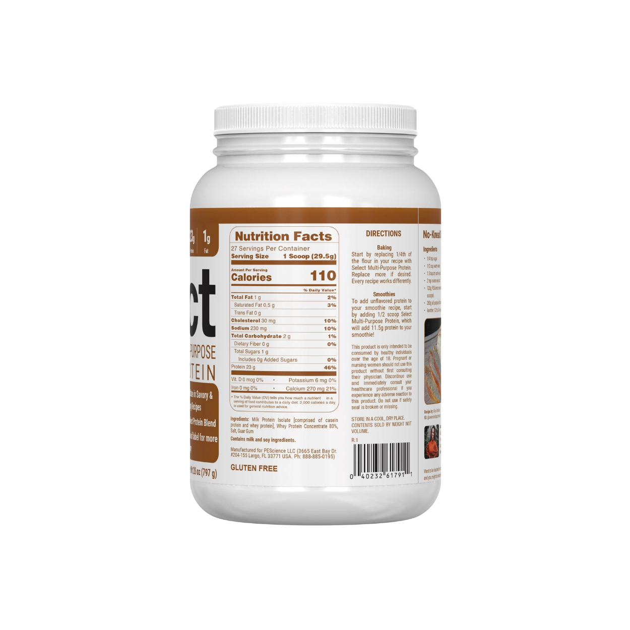 Proteína Pescience Select Multipropósito, 27 Porciones