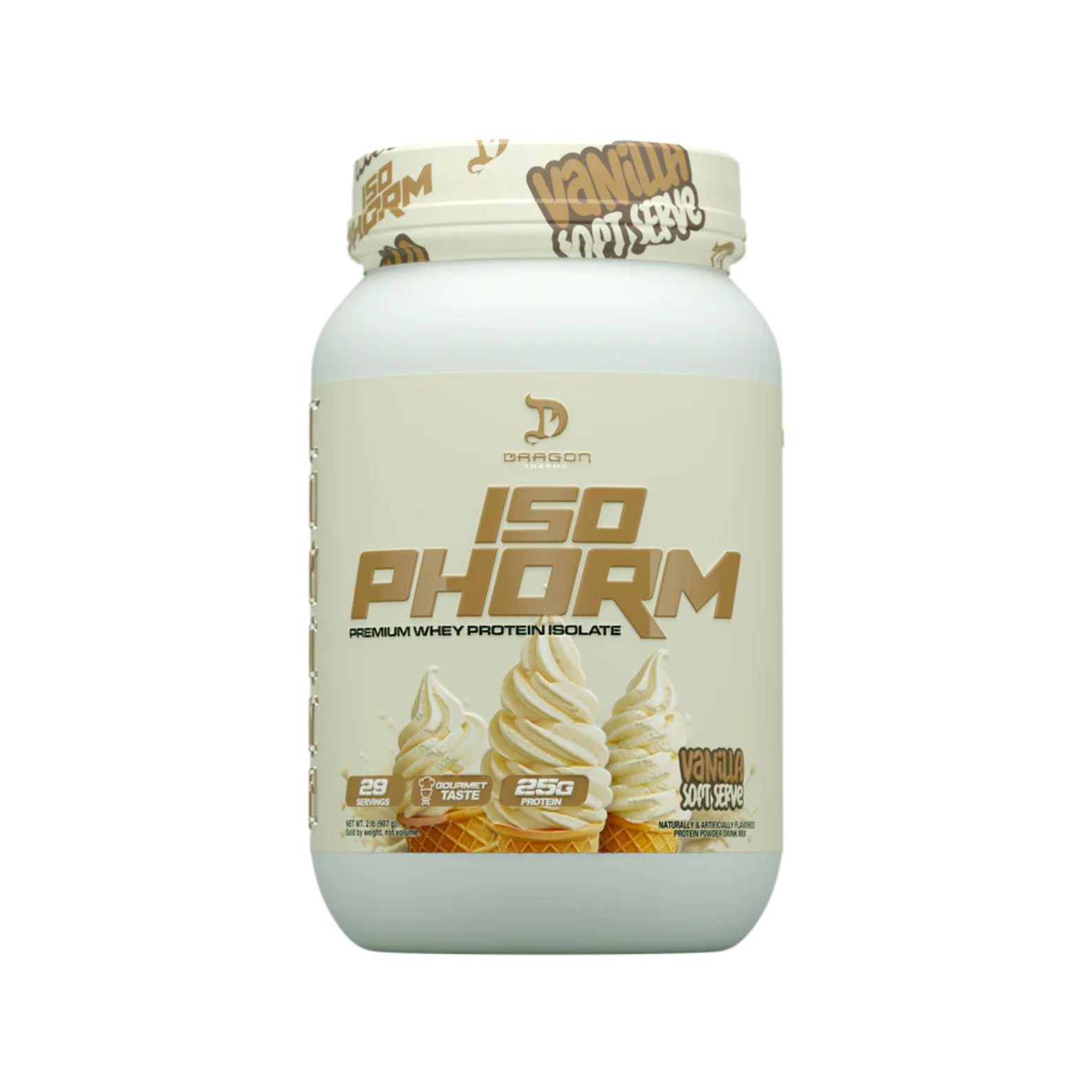 Proteína Dragon Pharma Isophorm Vanilla Soft, 29 Porciones