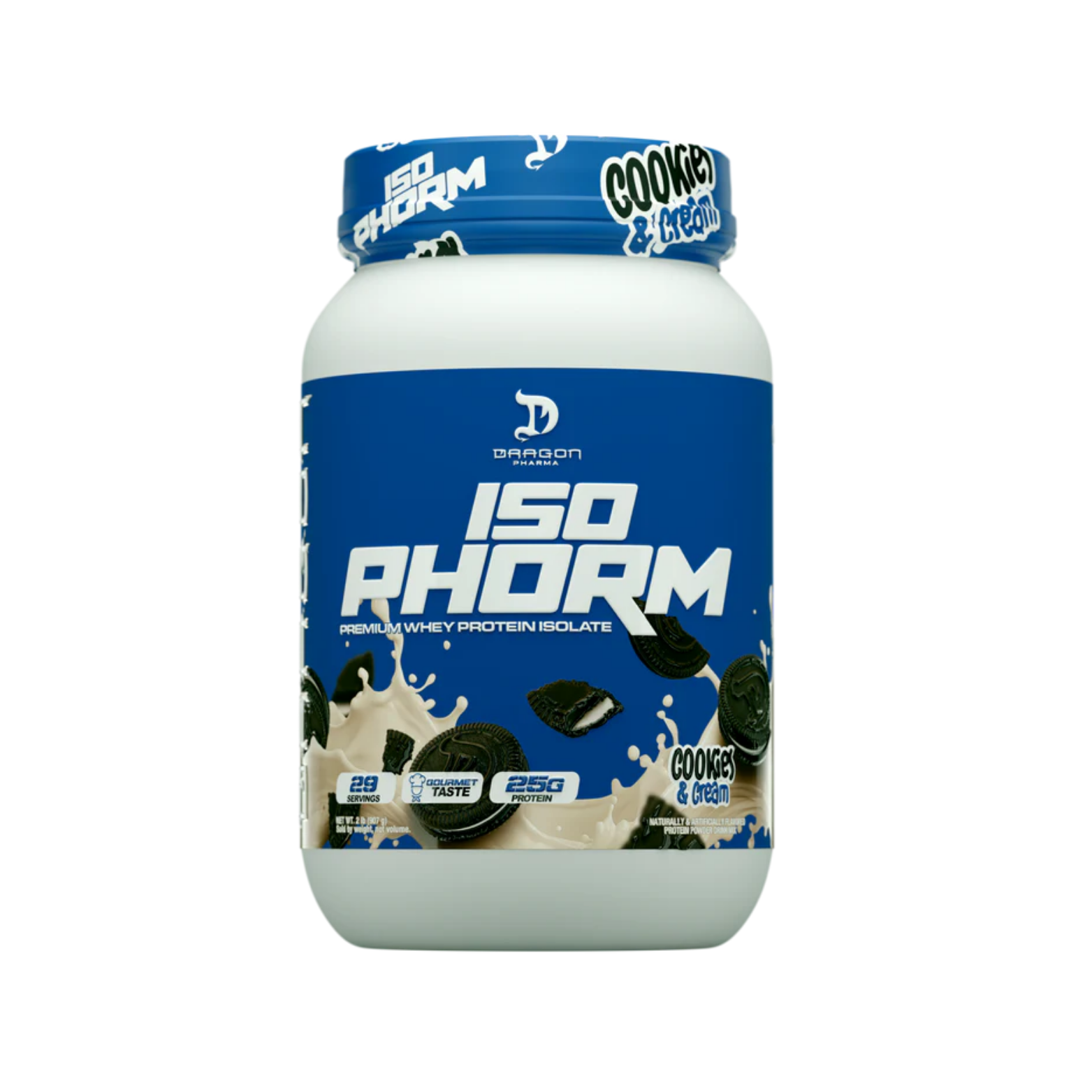 Proteína Dragon Pharma Isophorm Cookies & Cream, 29 Porciones