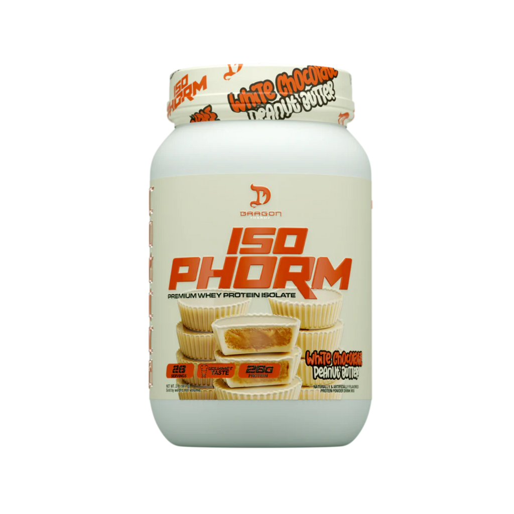 Proteína Dragon Pharma Isophorm White Chocolate Peanut Butter, 26 Porciones