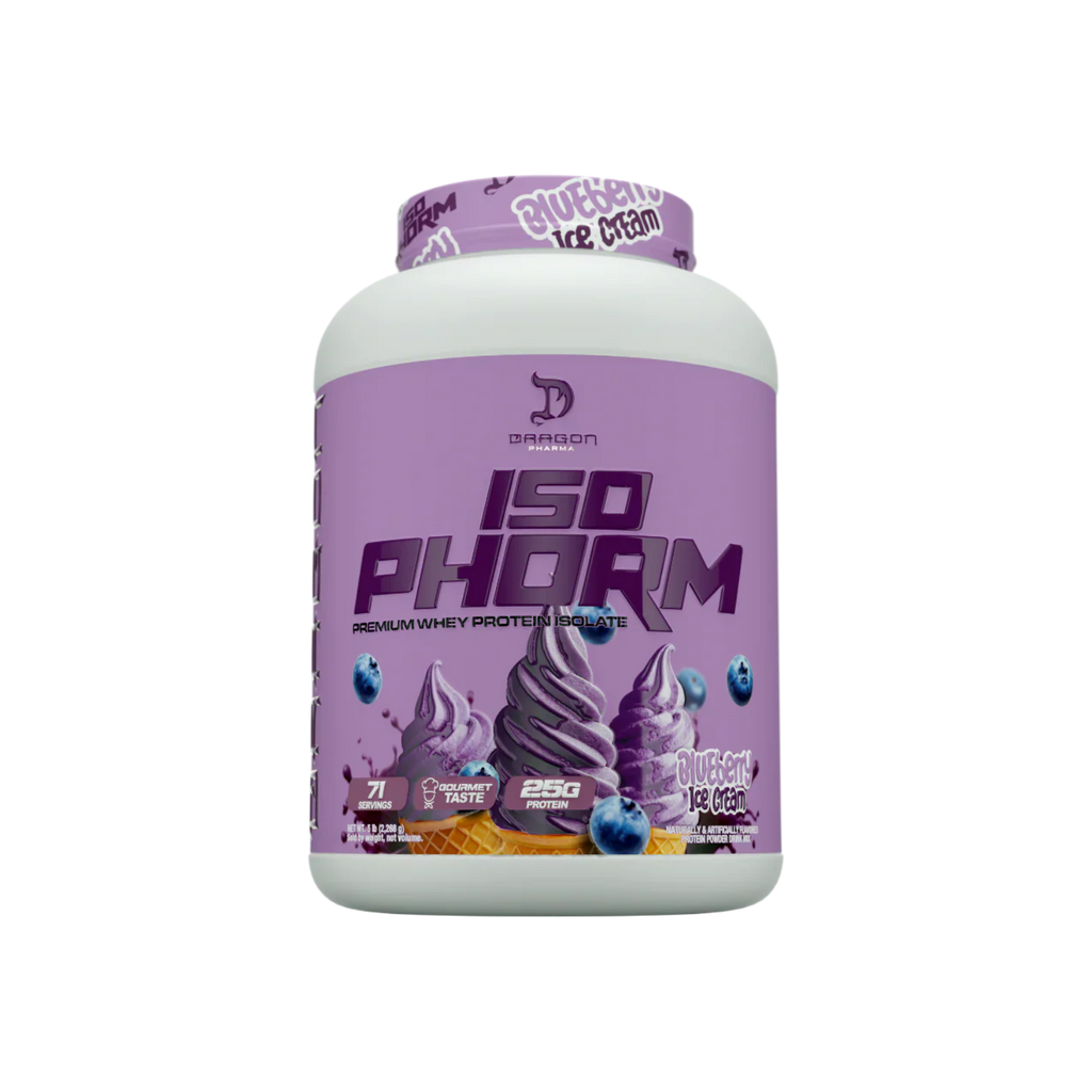 Proteína Dragon Pharma Isophorm Blueberry Ice Cream, 71 Porciones