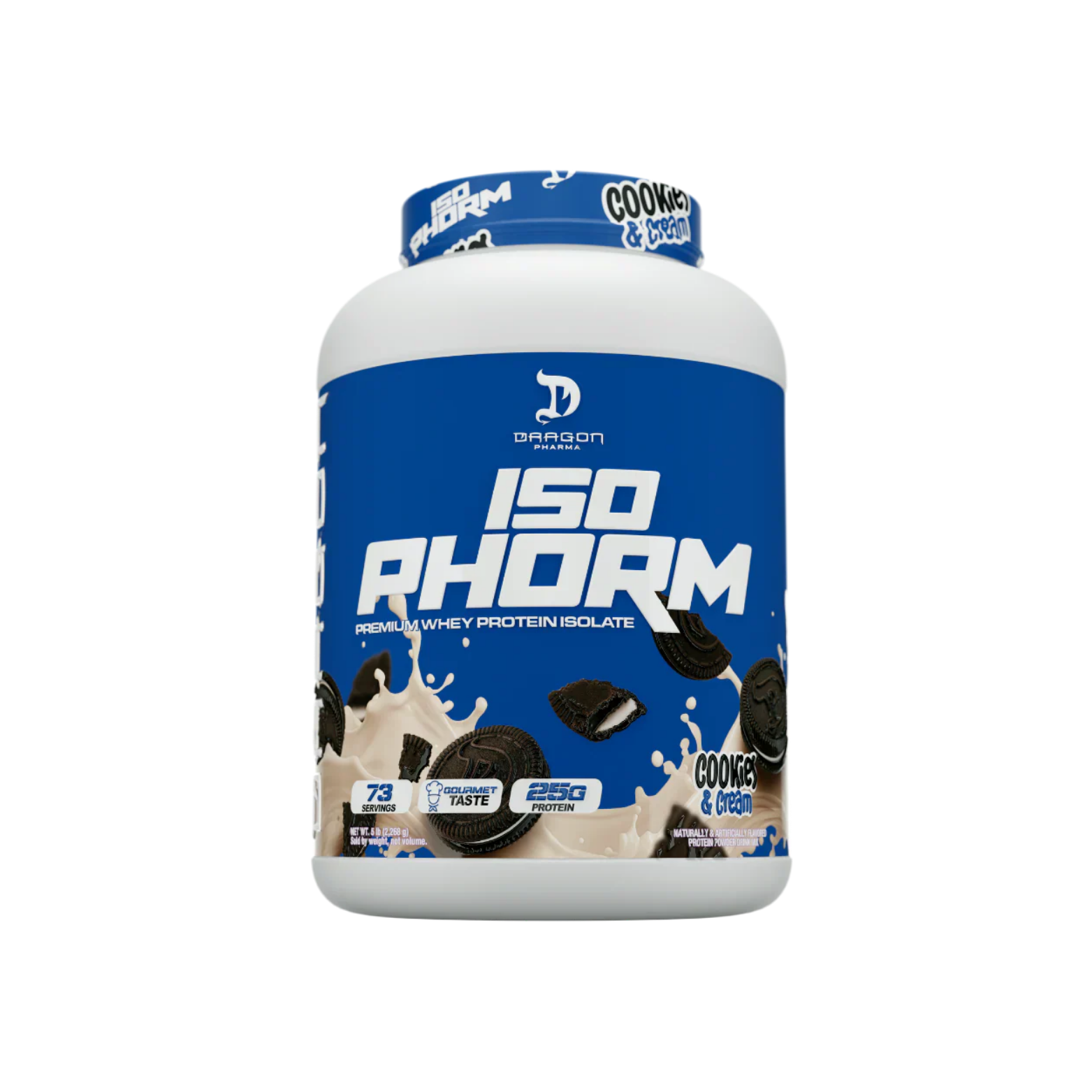Proteína Dragon Pharma Isophorm Cookies & Cream, 73 Porciones