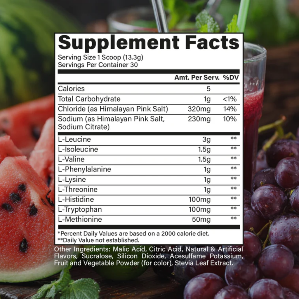 RAW EAA Plus Watermelon Grape, 30 Porciones