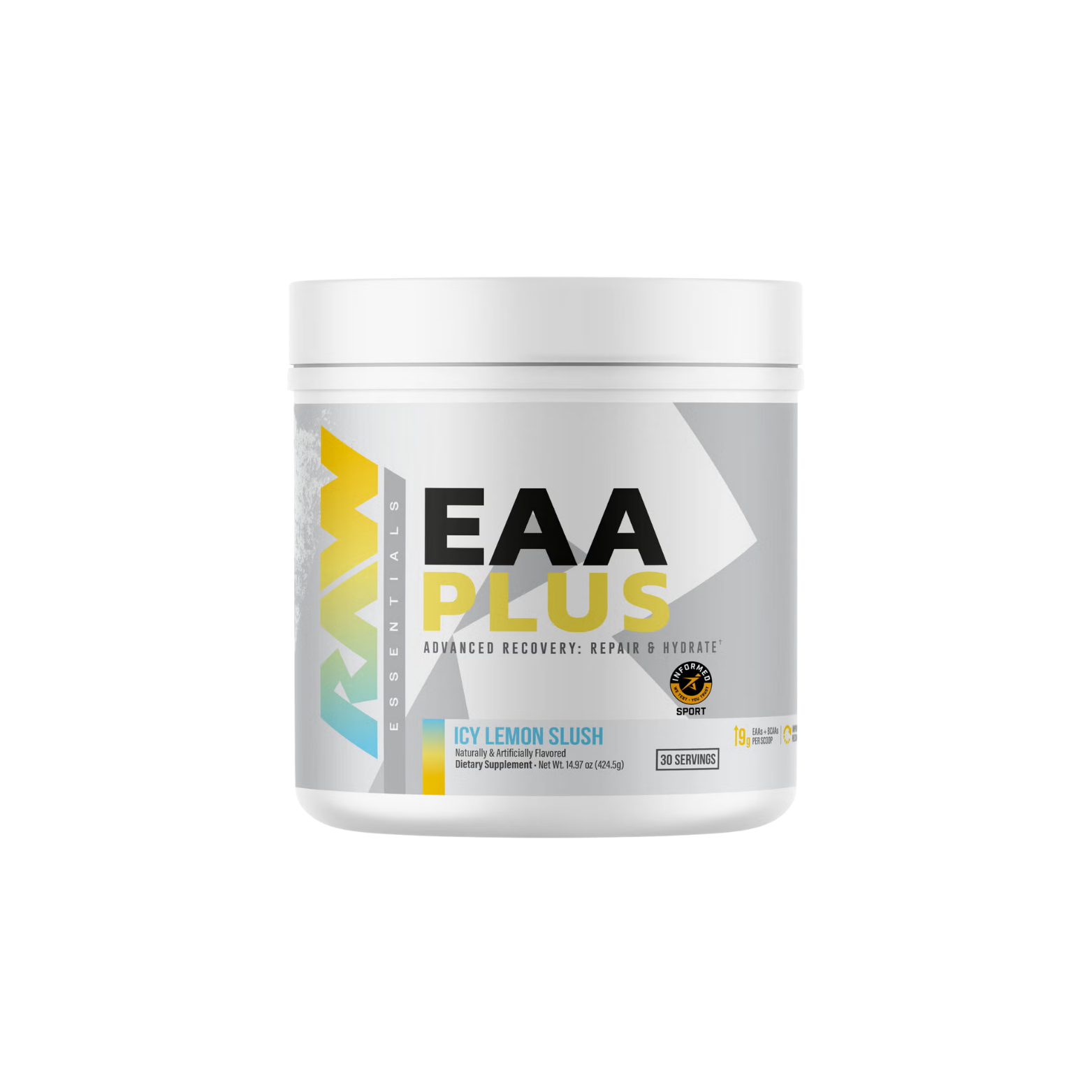 RAW EAA Plus Icy Lemon Slush, 30 Porciones