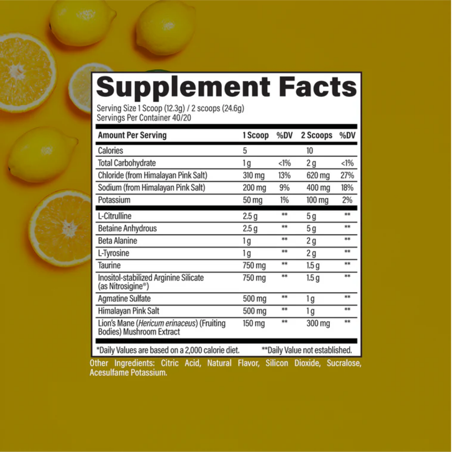 Pre-entreno BUM X RAW Pump Non-Stim Lemonade, 40/20 Porciones