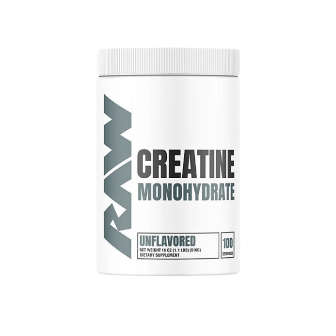 Creatine Monohidratada RAW, 100 porciones