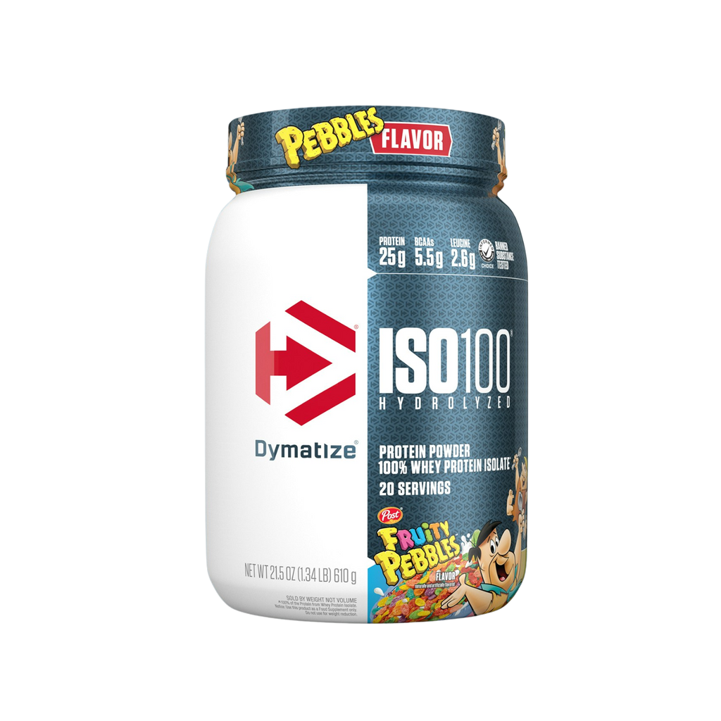 Proteína Dymatize Iso100 Fruity Pebbles, 20 Porciones