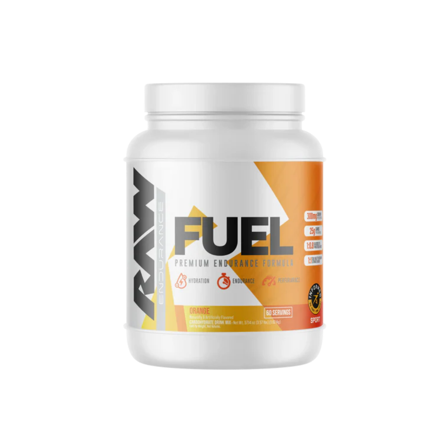 RAW Fuel Orange, 60 Porciones