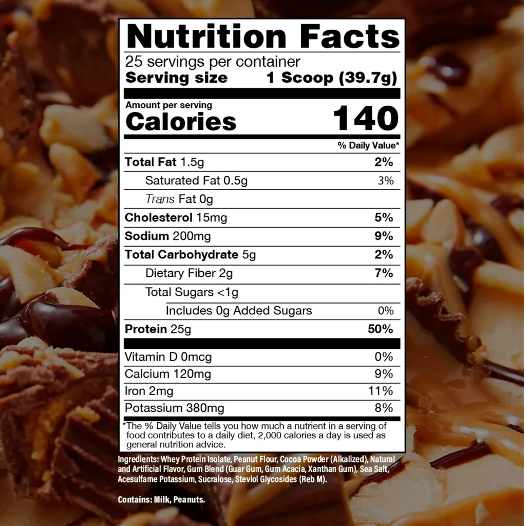 Proteína BUM x RAW Itholate Chocolate Peanut Butter, 25 Porciones