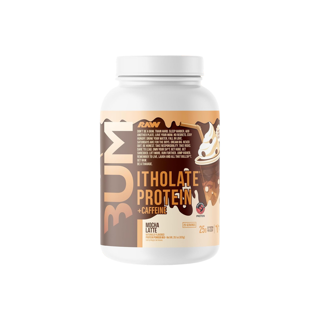 Proteína BUM x RAW Itholate Mocha Latte, 25 Porciones