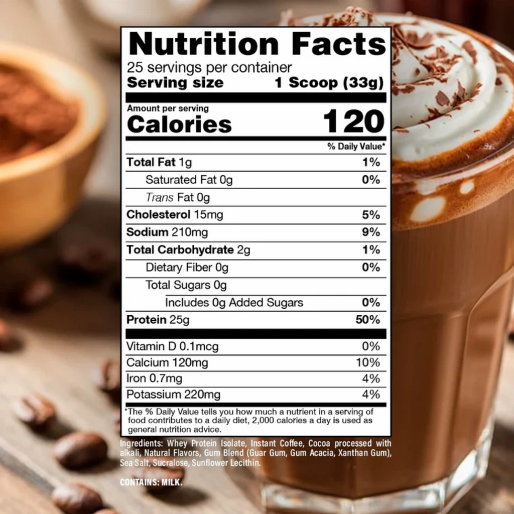 Proteína BUM x RAW Itholate Mocha Latte, 25 Porciones