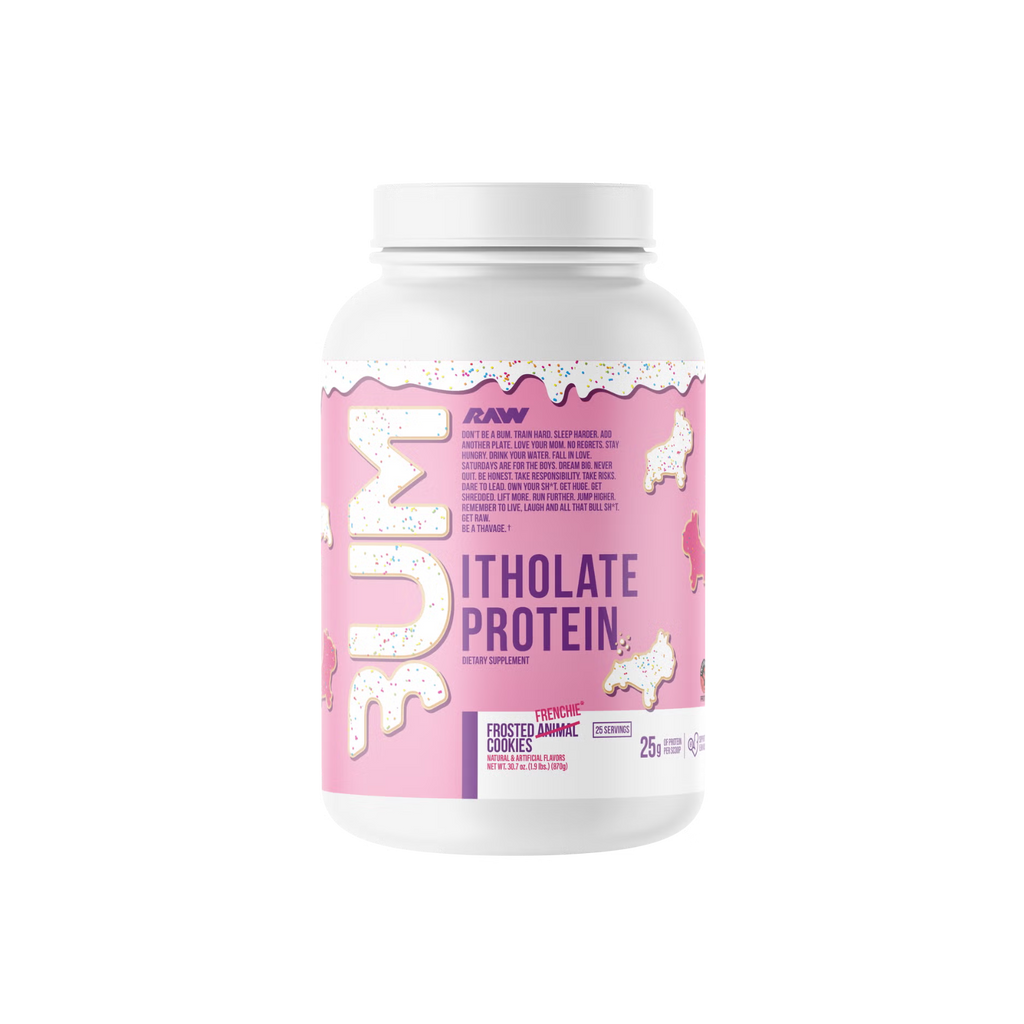 Proteína BUM x RAW Itholate Frosted Cookies, 25 Porciones