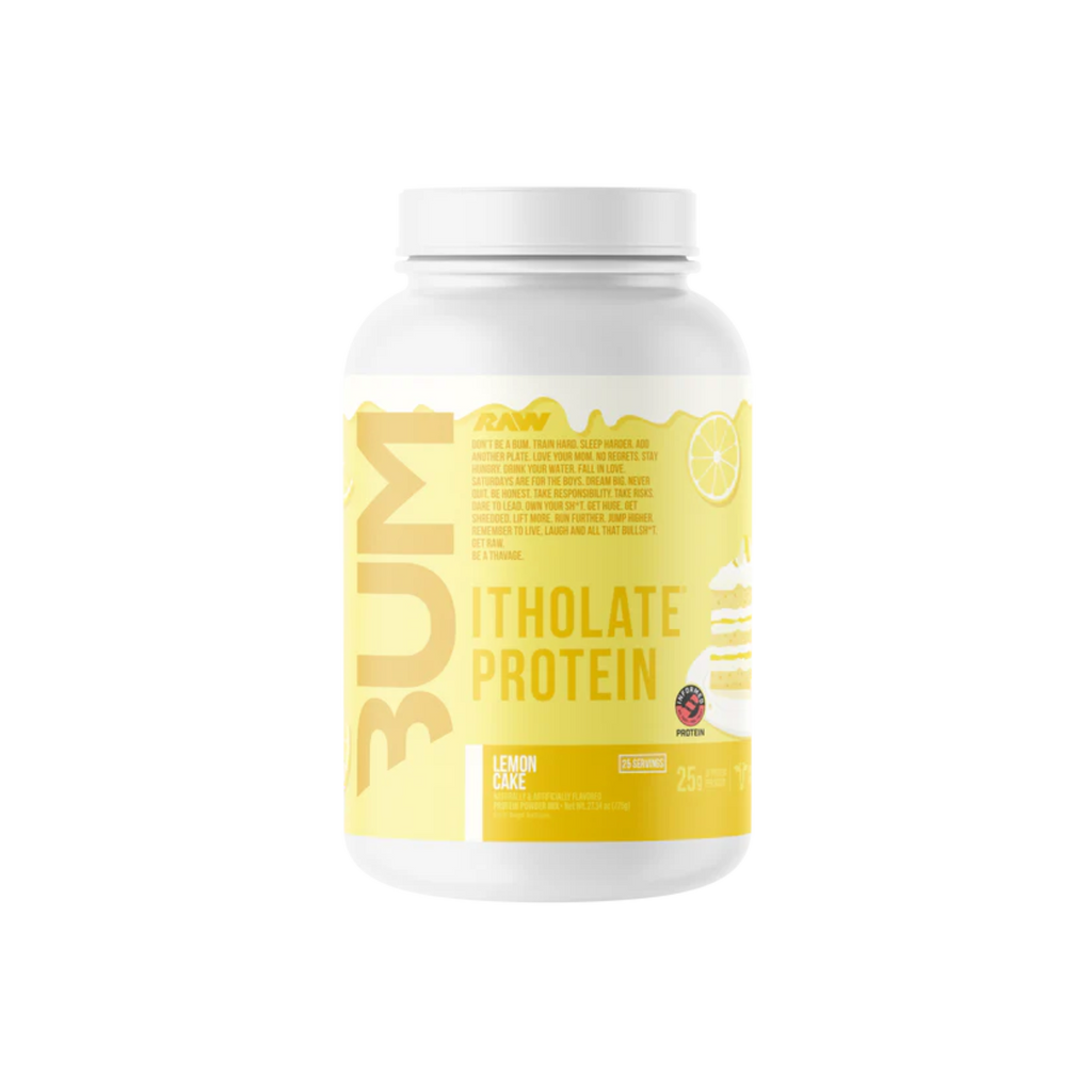 Proteína BUM x RAW Itholate Lemon Cake, 25 Porciones