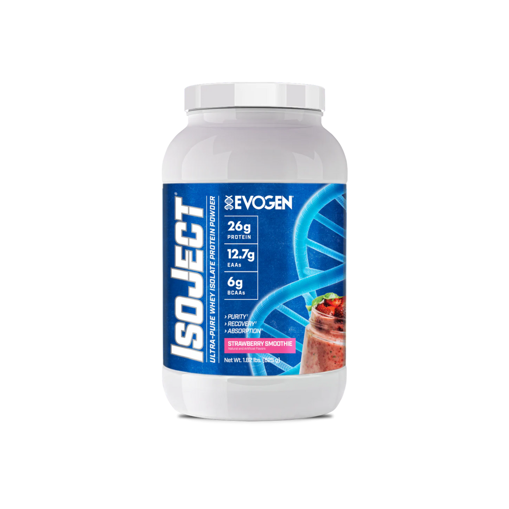 Proteína Evogen Isoject Strawberry Smoothie, 25 Porciones