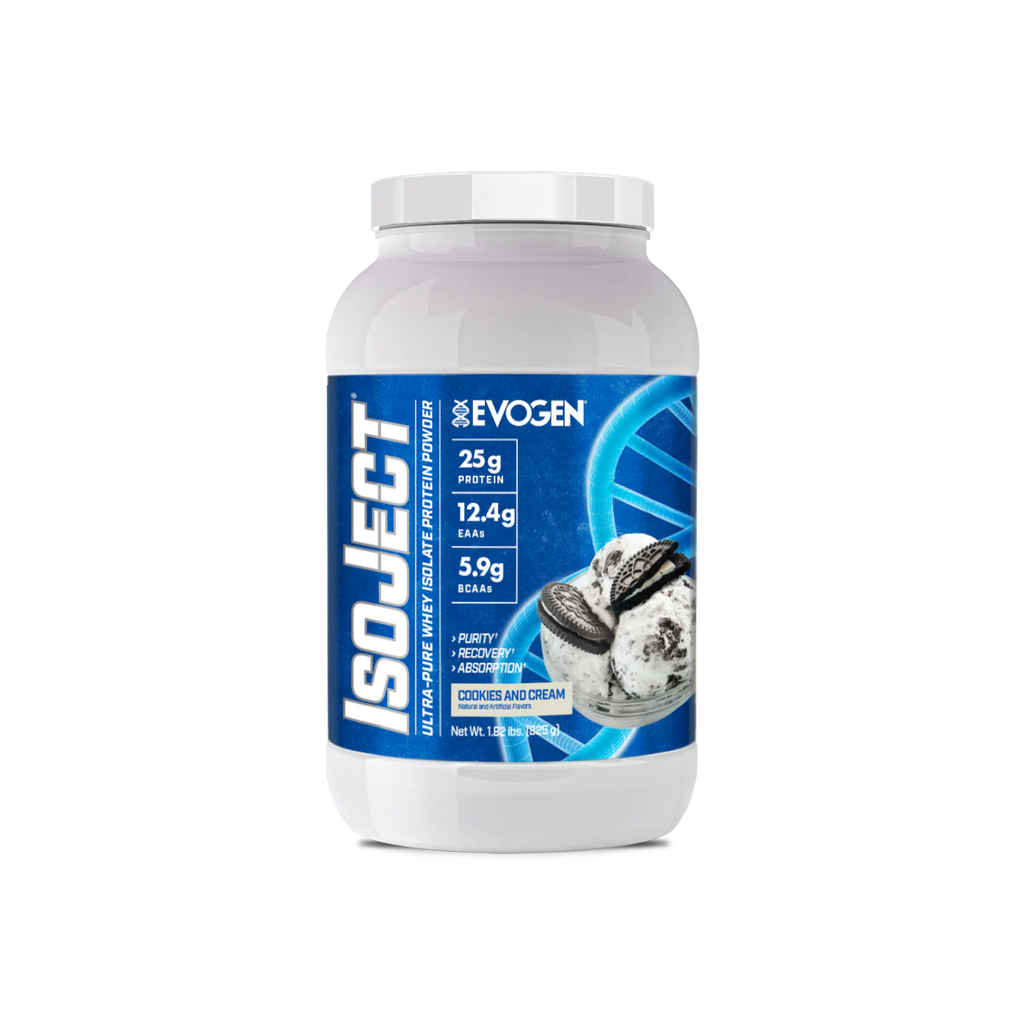 Proteína Evogen Isoject Cookies and Cream, 25 Porciones