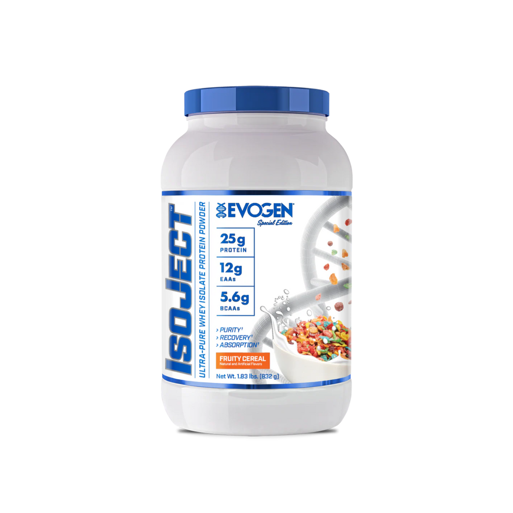 Proteína Evogen Isoject Fruity Cereal, 25 Porciones