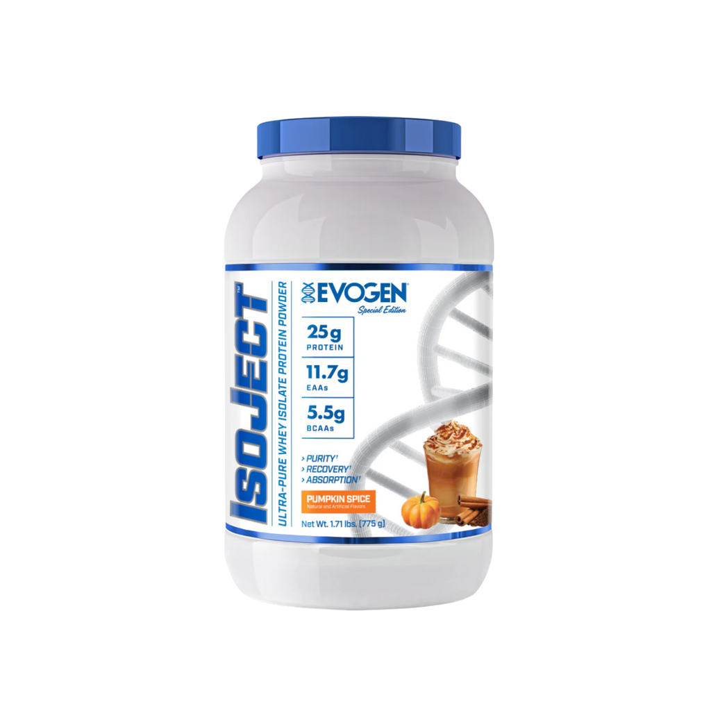 Proteína Evogen Isoject Pumpkin Spice, 25 Porciones