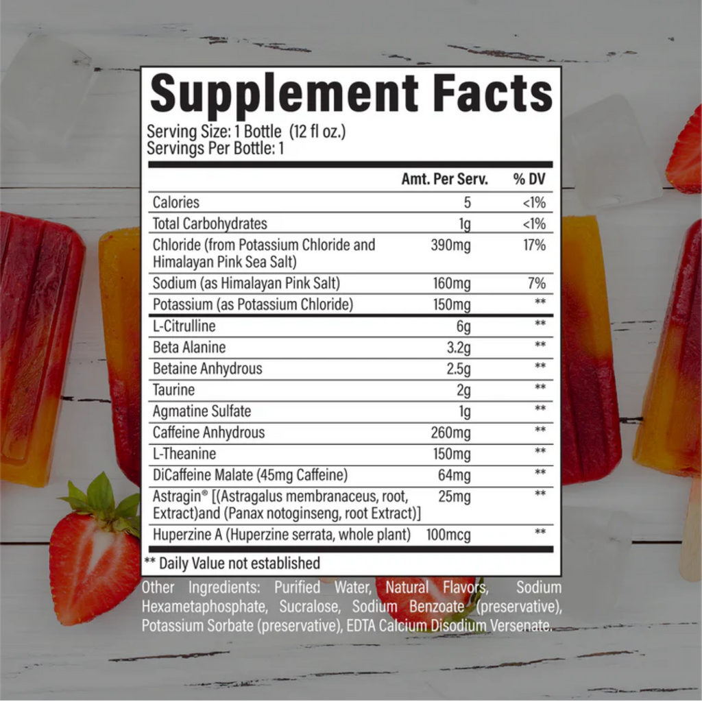 Bum Thavage RTD Pre-Workout Strawberry Mango 12 oz