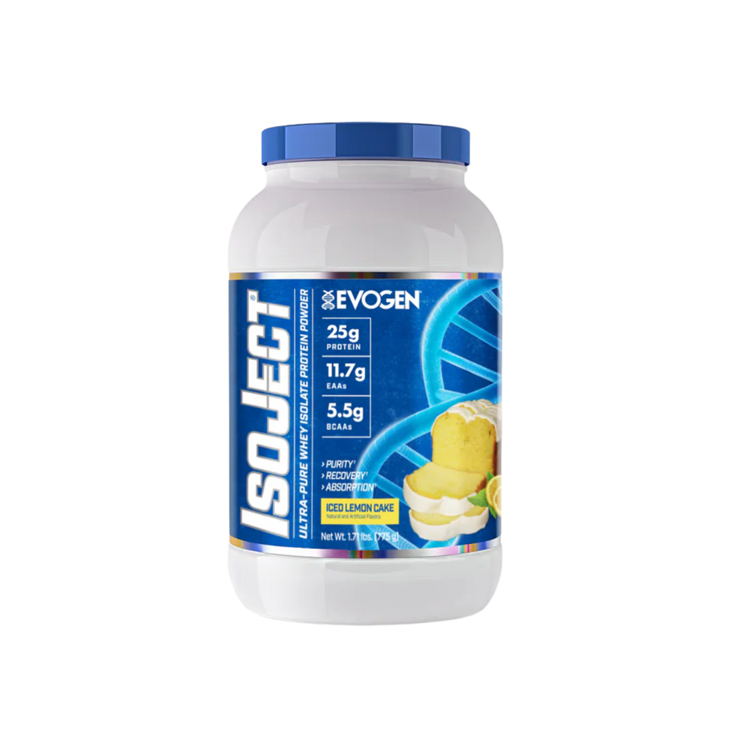 Proteína Evogen Isoject Ice Lemon Cake, 25 Porciones