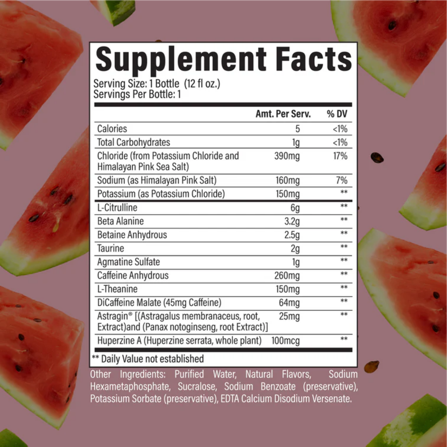 Bum Thavage RTD Pre-Workout Sour Watermelon 12 oz