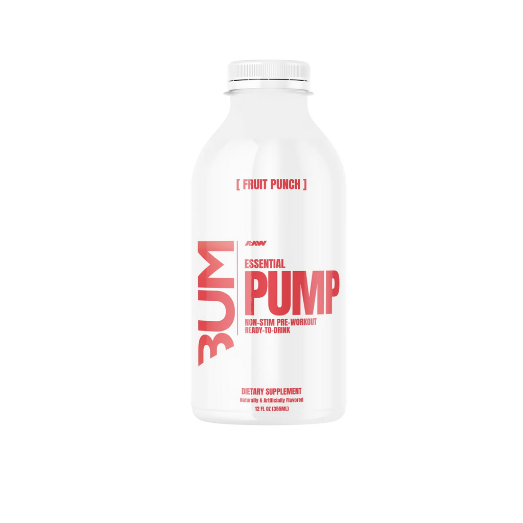 BUM Pump RTD Pre-Workout Fruit Punch 12 oz
