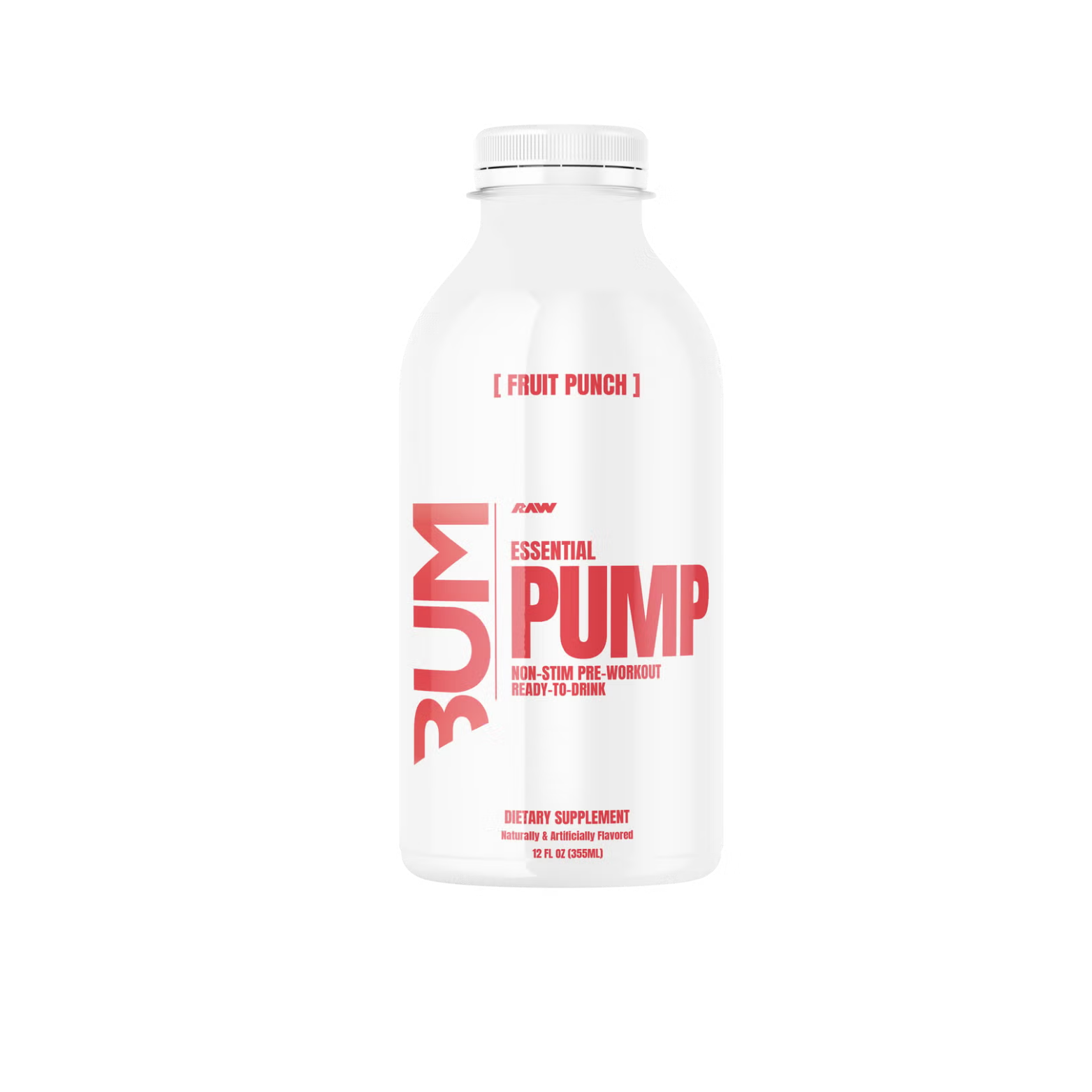 BUM Pump RTD Pre-Workout Fruit Punch 12 oz