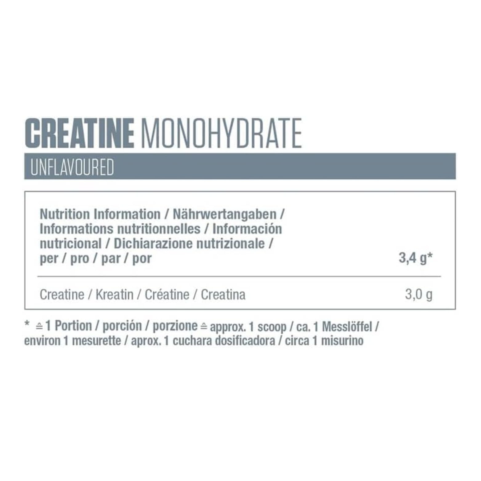 Dymatize Creatina Monohidratada, 88 Porciones