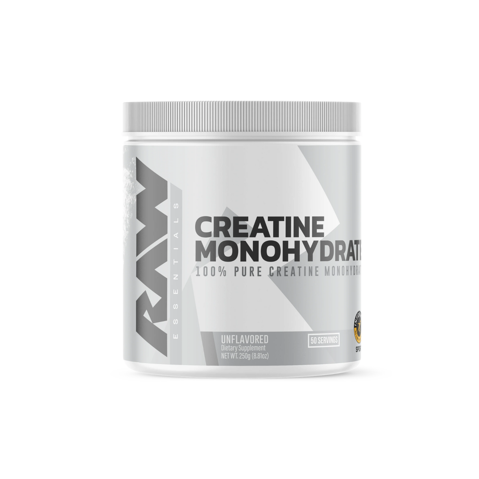 Creatine Monohidratada RAW, 50 Porciones