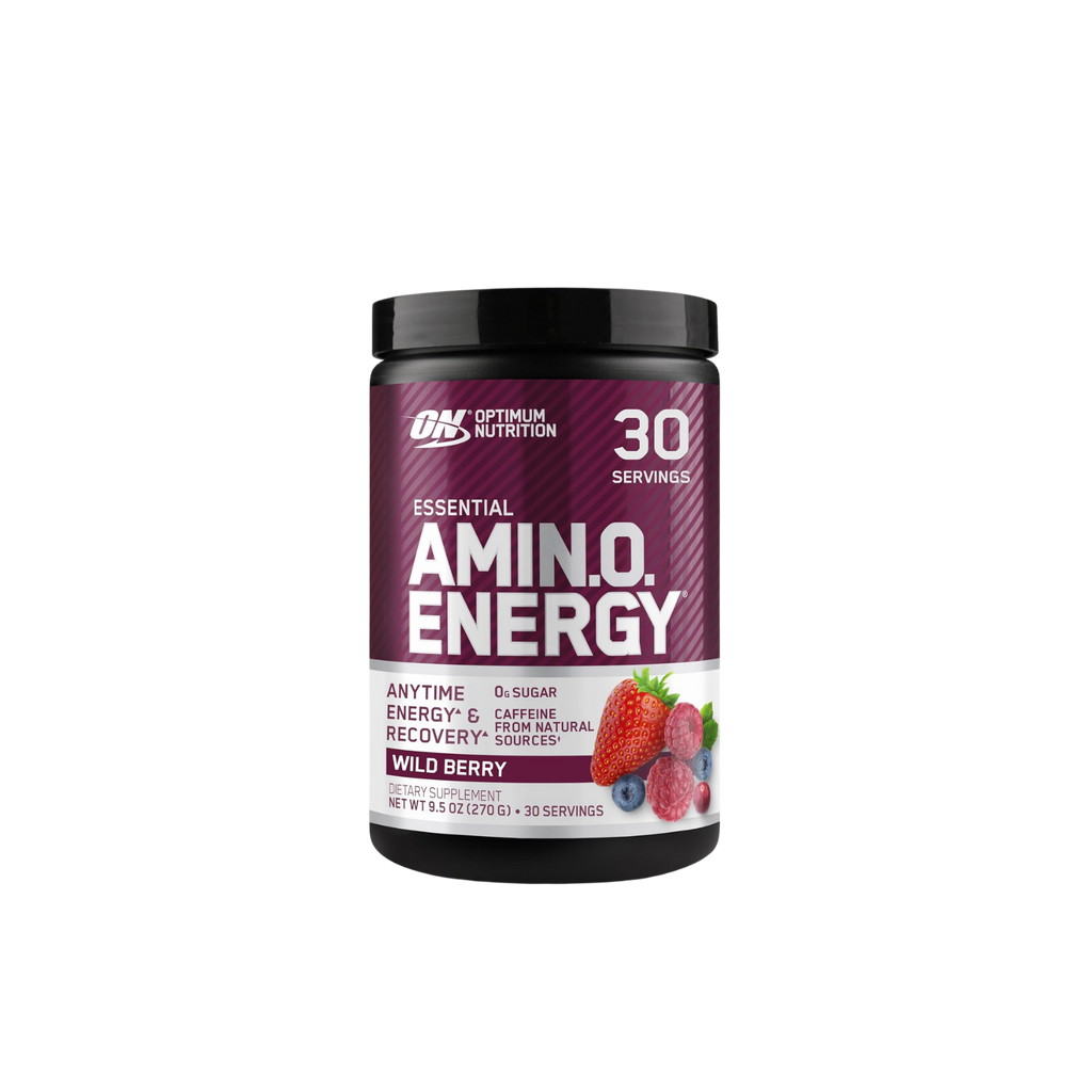 Optimum Nutrition Amino Energy Wild Berry, 30 Porciones