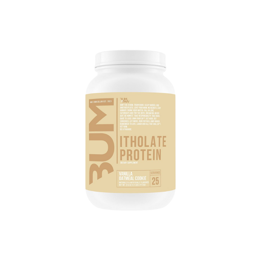 Proteína Raw CBUM Iso Vainilla Oatmeal Cookie, 25 Porciones