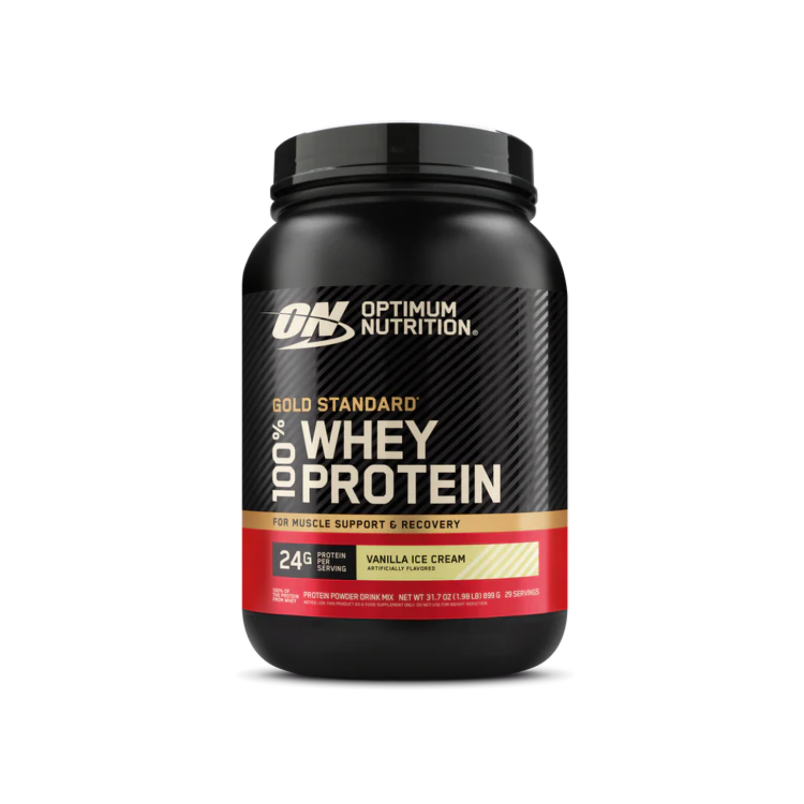 Proteína Optimum Nutrition Whey Vanilla Icea Cream, 29 Porciones