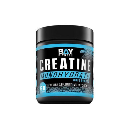 Bay Fitness Creatina Monohidratada Micronizada, 60 Porciones