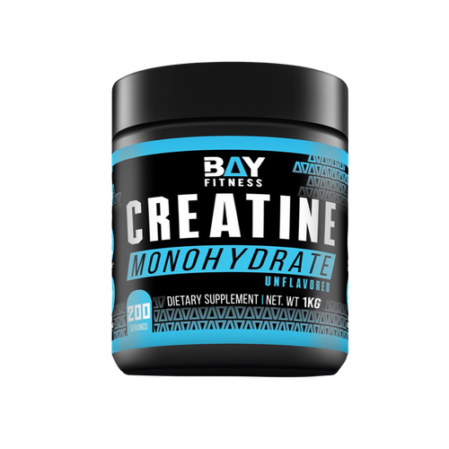 Bay Fitness Creatina Monohidratada Micronizada, 200 Porciones