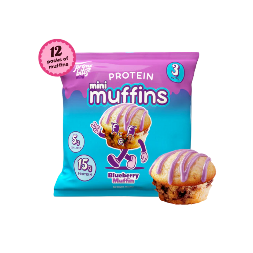 Prime Bites Mini Muffins Blueberry Muffin