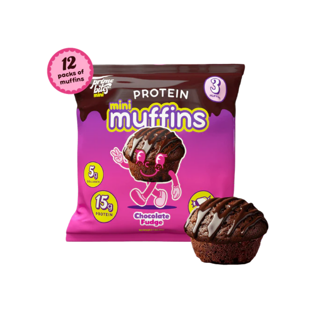 Prime Bites Mini Muffins Chocolate Fudge