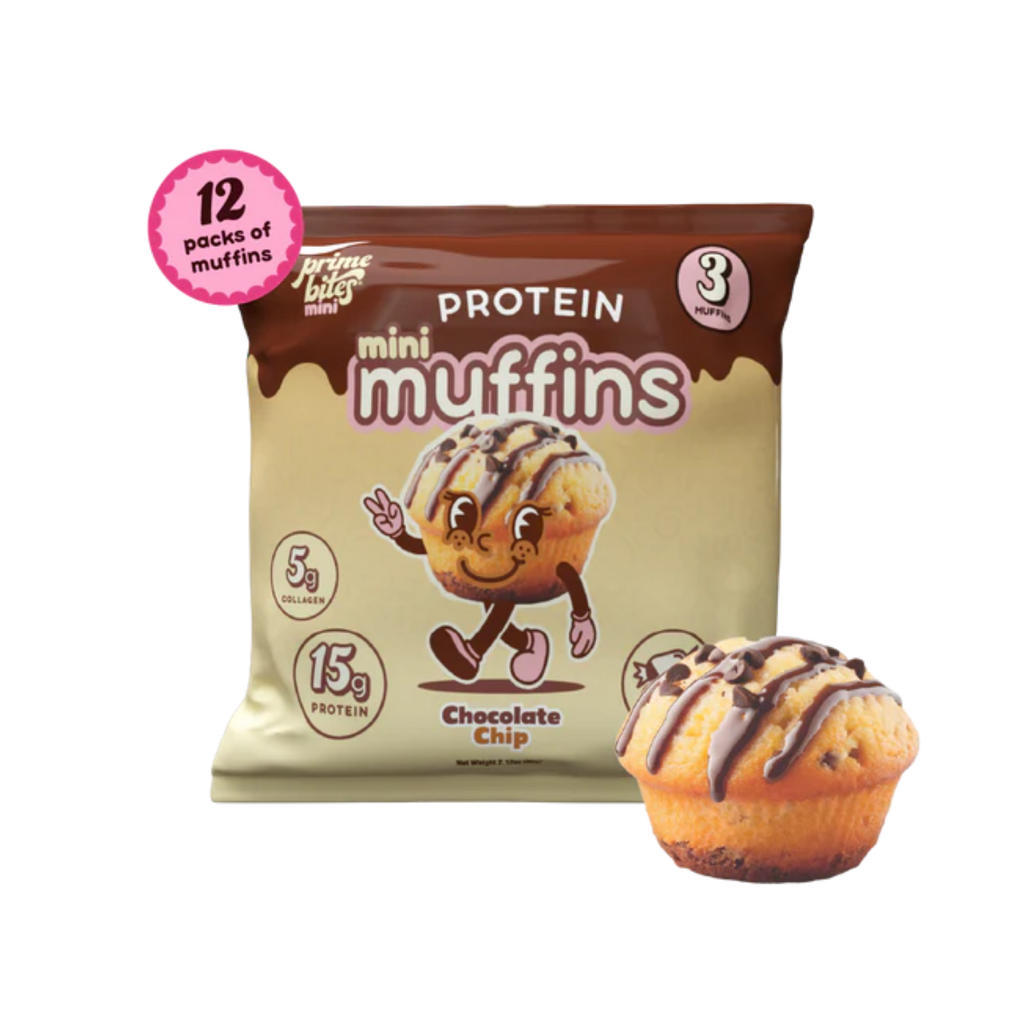 Prime Bites Mini Muffins Chocolate Chip